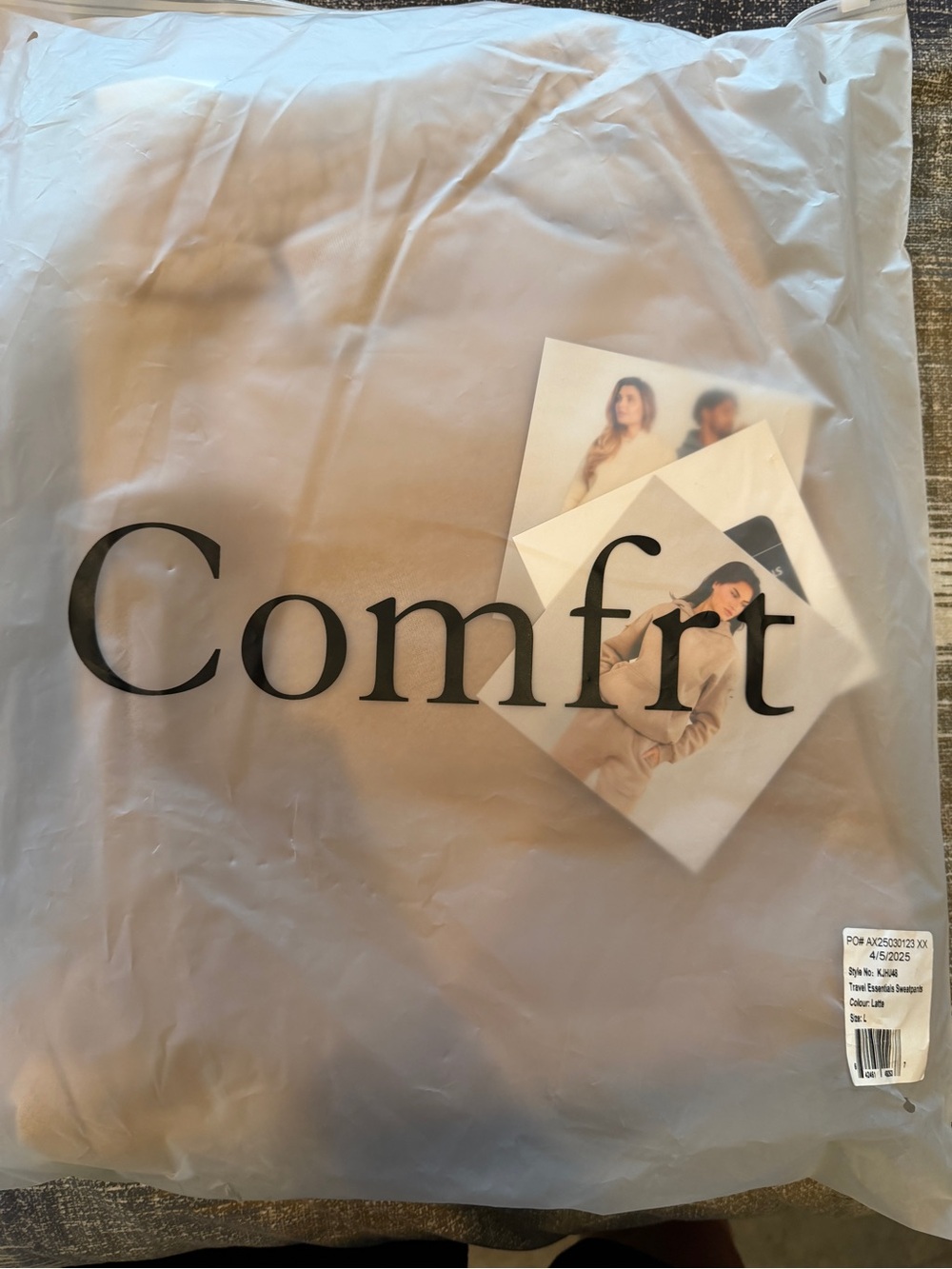 Comfrt sweatpants - Latte